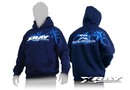 XRAY SWEATER HOODED - BLUE (L)