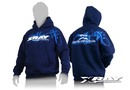 XRAY SWEATER HOODED - BLUE (M) XR395500M