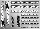 XRAY T2'009 STICKER FOR BODY - WHITE --- Replaced with #397321