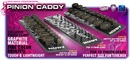 SET OF 18 ALU PINIONS 64P WITH CADDY 18T ~ 35T 