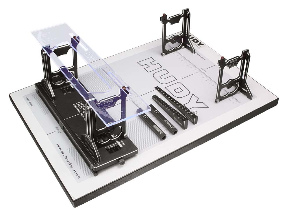 DY108255 HUDY ALL-IN-ONE SET-UP SOLUTION FOR 1/10 TOURING CARS