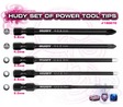 SET OF POWER TOOL TIPS 2.0, 2.5, 3.00MM + 4.0, 5.8 PHILLIPS