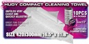 HUDY COMPACT CLEANING TOWEL (10)