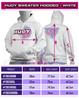 HUDY SWEATER HOODED - WHITE (XL)