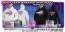 HUDY SWEATER HOODED - WHITE (XL)