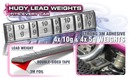 LEAD WEIGHTS 4x5g & 4x10g WITH 3M GLUE