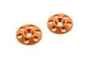 HUDY ALU REAR WING SHIM - ORANGE (2)