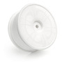 HUDY 24MM WHEELS STARBURST AERODISK - WHITE - SOFT (4)