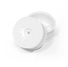 HUDY 24MM WHEELS STARBURST AERODISK - WHITE - SOFT (4)