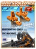 T3 ALU UPPER CLAMP WITH ADJ. ROLL-CENTER (L+R) - ORANGE