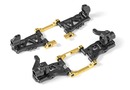 BRASS LOWER 2-PIECE SUSPENSION HOLDER FOR ARS - LEFT