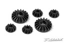 COMPOSITE GEAR DIFF BEVEL & SATELLITE GEARS (2+4)