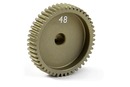 NARROW ALU PINION GEAR - HARD COATED 48T / 64