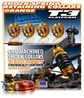 ALU XRAY SHOCK SPRING RETAINING COLLAR - ORANGE (4)