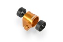 ALU FRONT MIDDLE SHAFT HOLDER - ORANGE - SET