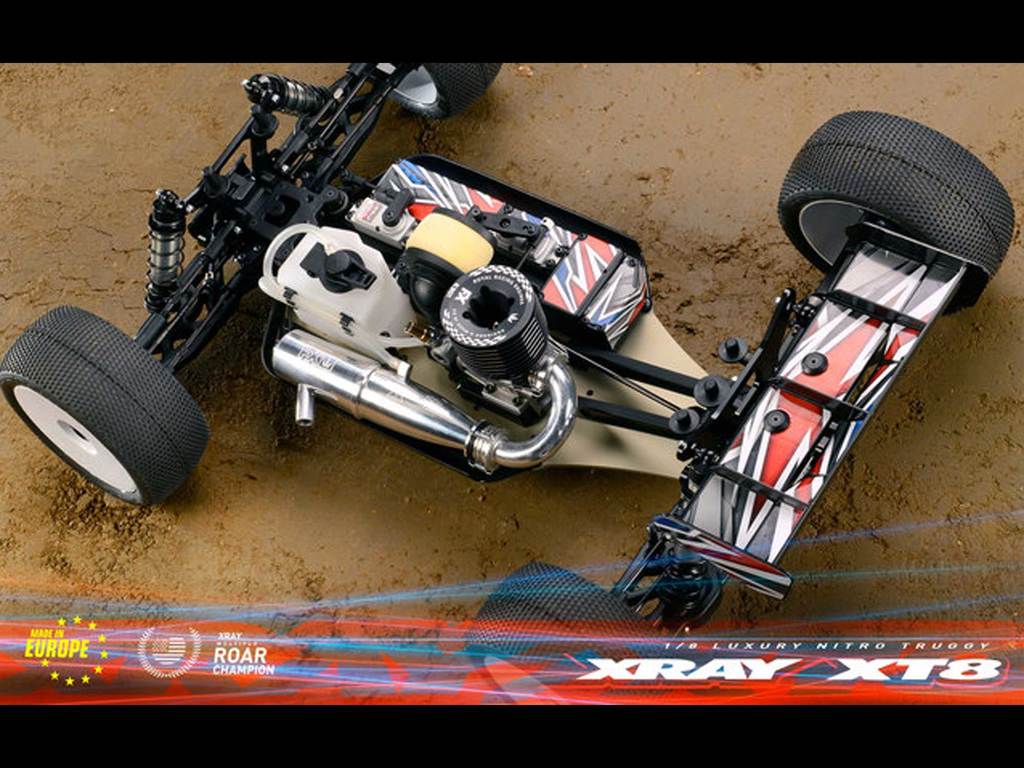 Voiture rc thermique Kit Xray XT8 Truggy 1/8 Thermique - 2024 - XRAY -  350206