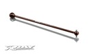 XB808 REAR CENTRAL CVD DRIVE SHAFT 133MM - HUDY SPRING STEEL™