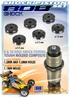 XB808 SHOCK PISTON SET 8-HOLE (1.2; 1.3) 10-H. (1.1MM)