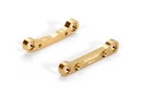 BRASS REAR LOWER SUSPENSION HOLDER SET +2 - RR+RF