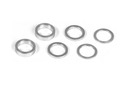 SET OF ALU SHIMS 6.37x8.4MM (0.5MM, 1.0MM, 2.0MM)