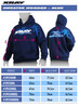 XRAY SWEATER HOODED - BLUE (L)