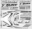 XRAY STICKER FOR BODY - WHITE