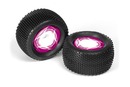 XRAY TRUGGY WHEEL STICKERS - DIE-CUT - PINK