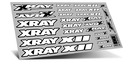 XRAY X12 STICKER FOR BODY - WHITE - V2